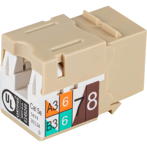Main product image for CAT5E KEYSTONE JACK BEIGE 67674